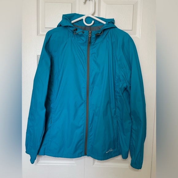 Eddie Bauer Jackets & Blazers - Eddie Bauer Blue Utility Jacket